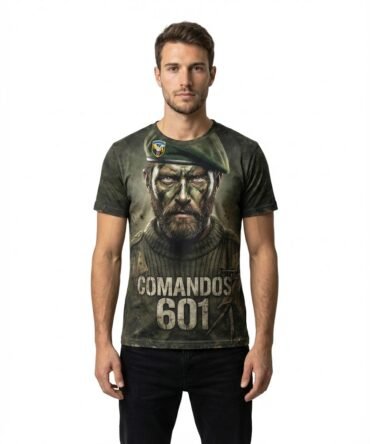 Remera Malvinas Comandos 601