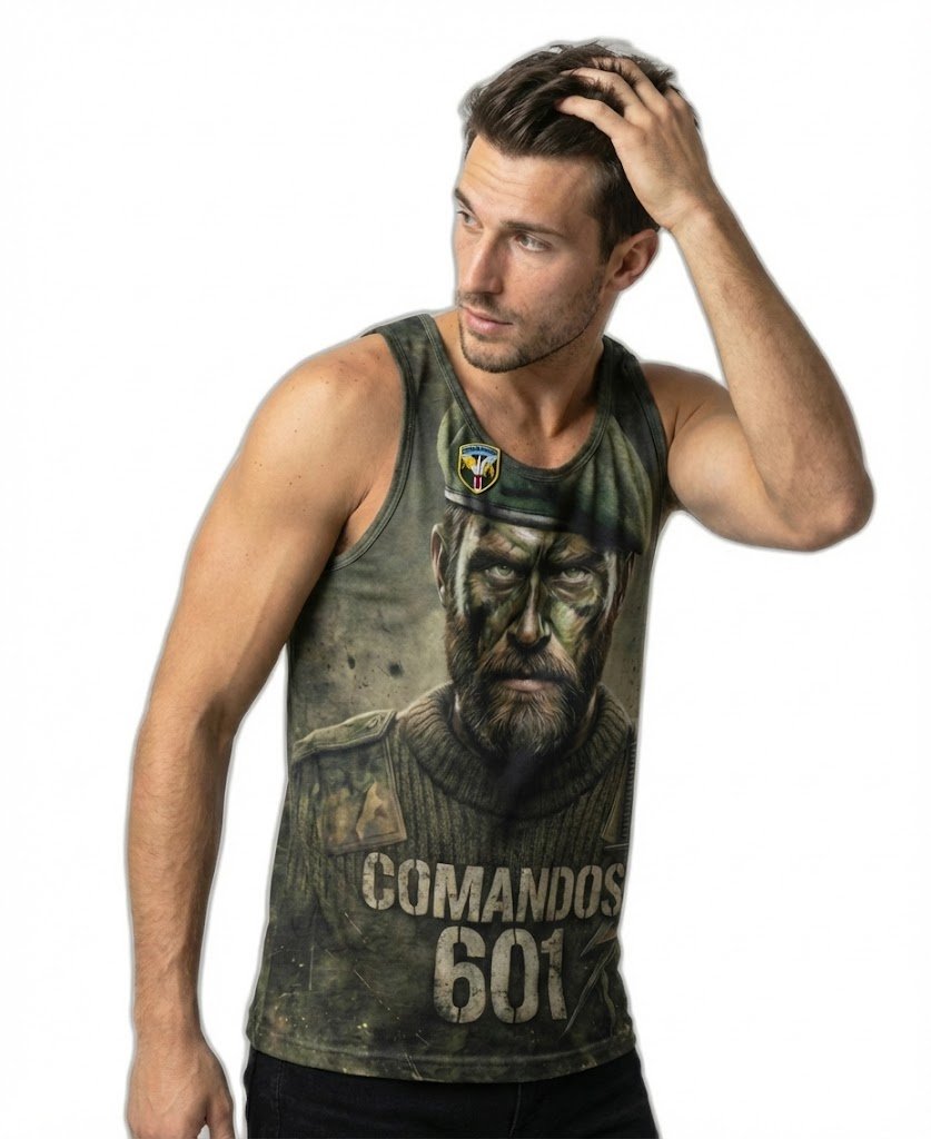 Remera Malvinas Comandos 601 - Image 6