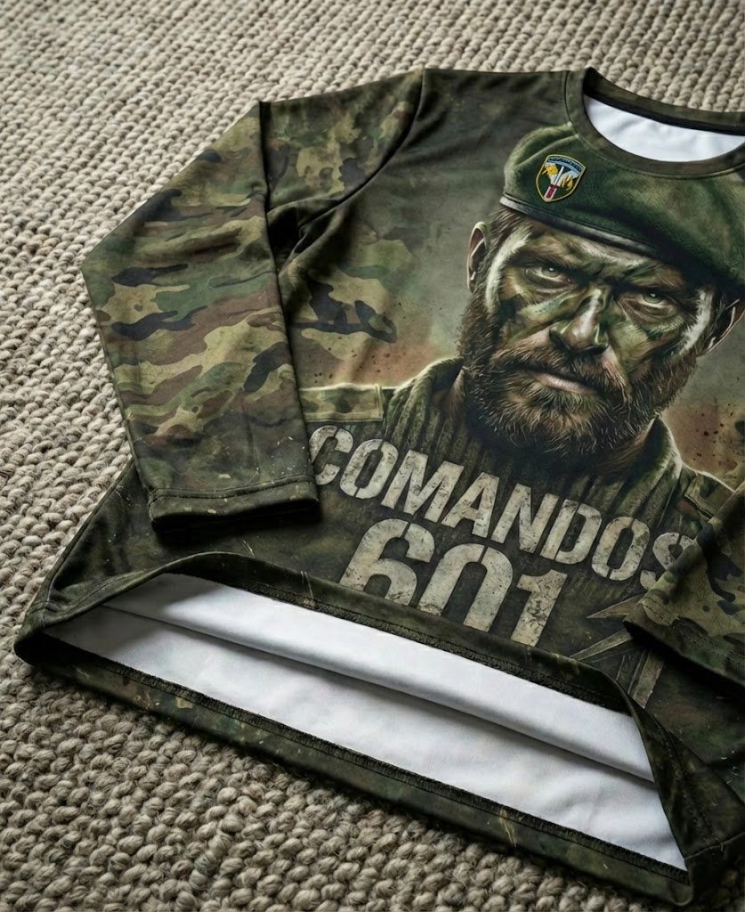 Remera Malvinas Comandos 601 - Image 3