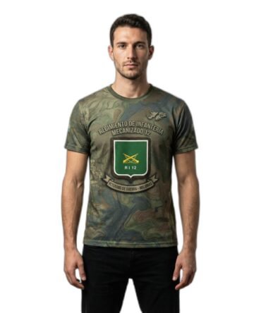 Remera Malvinas Regimiento Mecanizado RI 12