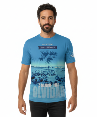 Remera Malvinas - Argentina Tiene Heroes
