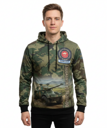 Buzo Escuadrón 10 Blindado Full Print Malvinas