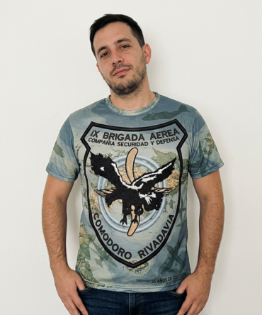 Remera IX Brigada Aérea Comodoro Rivadavia Malvinas