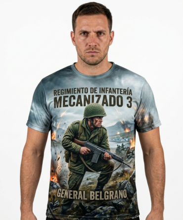Remera RI Mec 3 General Belgrano - El 3 de Oro