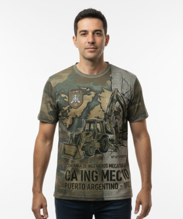 Remera Remera Batallón Ca Ing Mec 10 de Malvinas