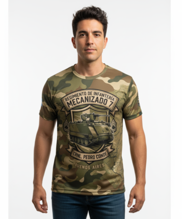 Remera Regimiento de Infantería Mecanizado 7 "Coronel Conde" - RI Mec 7