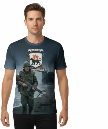 Remera Batallón de Infantería de Marina N° 2 Capitán de Fragata D. Pedro Edgardo Giachino