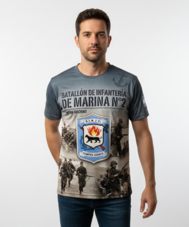 Remera Bim 2 - Batallón de Infantería de Marina 2